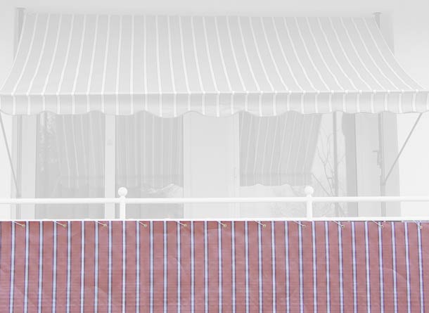 Balkonbespannung Standard Nr. 4900 Höhe 90 cm