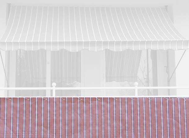 Balkonbespannung Standard Nr. 4900 Höhe 75 cm Balkonbespannung Standard Nr. 4900 Höhe 75 cm