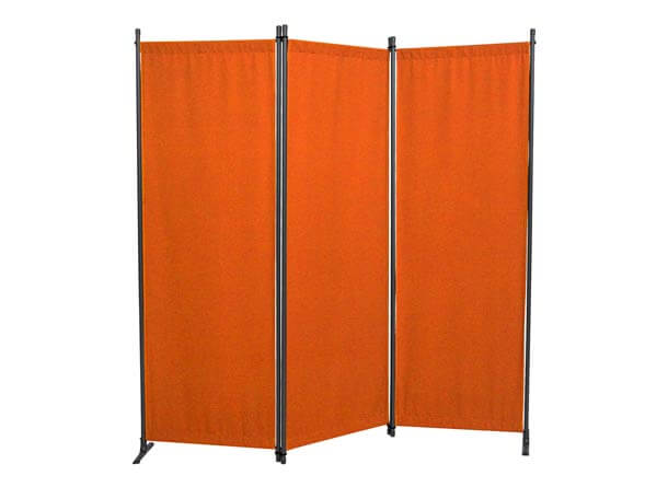 Paravent 3-teilig Swingtex terracotta