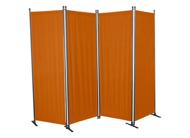 Paravent 4-teilig Swingtex terracotta Paravent 4-teilig Swingtex terracotta