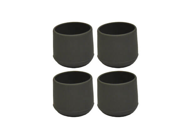 Rohrkappe 30 mm für Stellwand 4er-Set