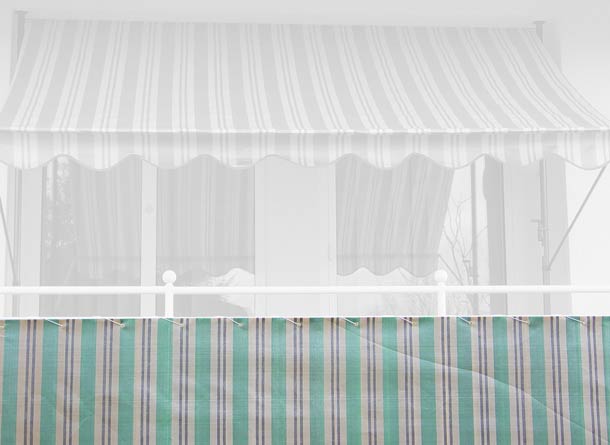 Balkonbespannung Standard Nr. 1900 Höhe 75 cm Balkonbespannung Standard Nr. 1900 Höhe 75 cm