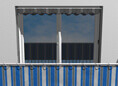 Balkonbespannung Standard Nr. 3100 Höhe 75 cm