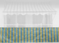 Balkonbespannung Standard Nr. 4200 Höhe 90 cm