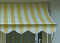 Markisentuch Standard gelb-weiß