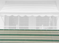 Balkonbespannung Exklusiv Nr. 7100 Höhe 75 cm Konfigurator