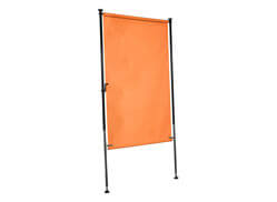 Sichtschutz Exklusiv uni orange Konfigurator