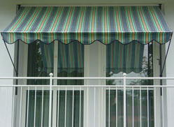 Klemmmarkise Standard Nr. 3300 Konfigurator