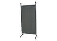 Stellwand klein (178 x 82 cm) Eisengrau, Bezug Anthrazit
