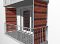 Balkon-Sichtschutz Design Nr. 1300