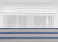 Balkonbespannung Design Nr. 1100 Höhe 75 cm
