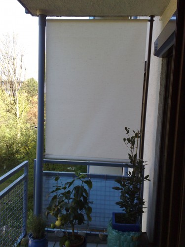 Balkon-Sichtschutz Design Style Beige